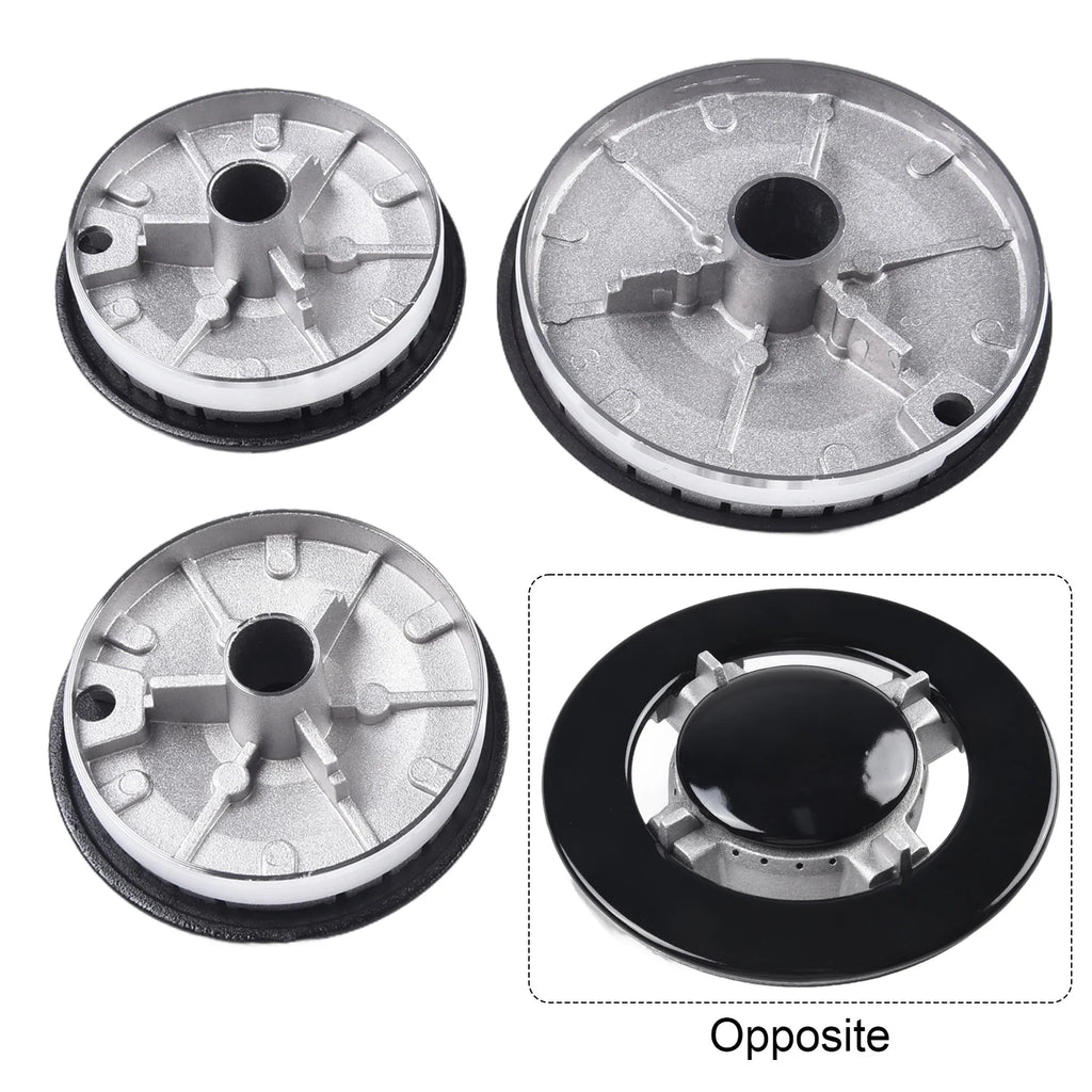 1 Set Cooker Hat Set Stove Lid Upgraded Oven Gas Hob Burner Crown Flame Cap Fits Most Gas Stove Burners Kitchen accessories