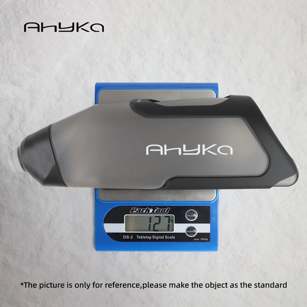AhyKa Aerodynamic Bike Water Bottle Set 600ml Lightweight Road Bike Frame Down Tube Riding Water Bottle Squeeze to Drink Design