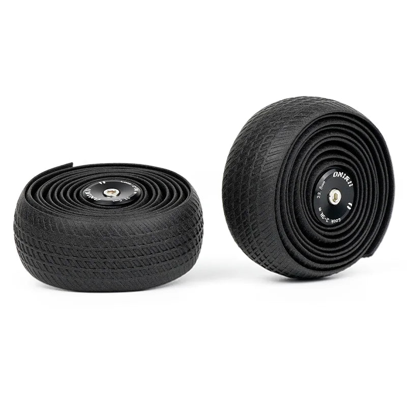 2Roll Bike Grips Handlebar Tape Silicone Bar Tape Shock Absorption Anti-slip Durable Reusable wrap Tape for Road Bicycle ONIRII