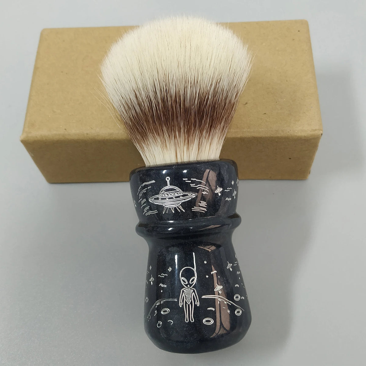 Dscosmetic ET FL2 synthetic hair shaving brush for man wet shaving