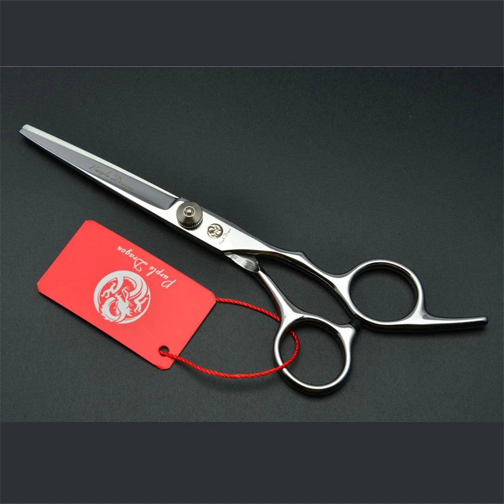 Dog Grooming Scissors 6" Japan Stainless Pet Hairdressing Scissors Cutting Scissors Thinning Shears Curved Scissors Set Z3001