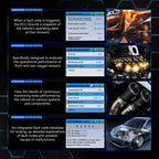 2026 KONNWEI KW330 Car OBD2 Fault Scanner Engine Battery Test  Fault Code Clear Real-Time Data Professional OBD Inspection Tool