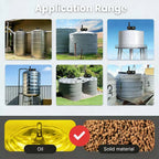 Ultrasonic Wireless Mobile App Detector Water Fuel Oil Liquid Level Sensor Alarm Indicator Remote Tank Monitor TLC2206