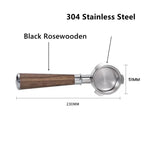 51mm Bottomless Espresso Portafilter Beech Wood Handle for Linea Classic EM450M, CM5418