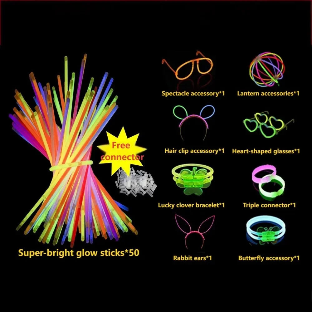 9 accessories / 50PCS