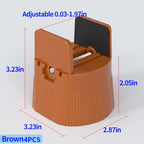 Adjustable Splint-Type Lift Pads: Moisture-Proof, Shockproof For Furniture Legs; Fits Table/Chair/Stool Legs For Heightening