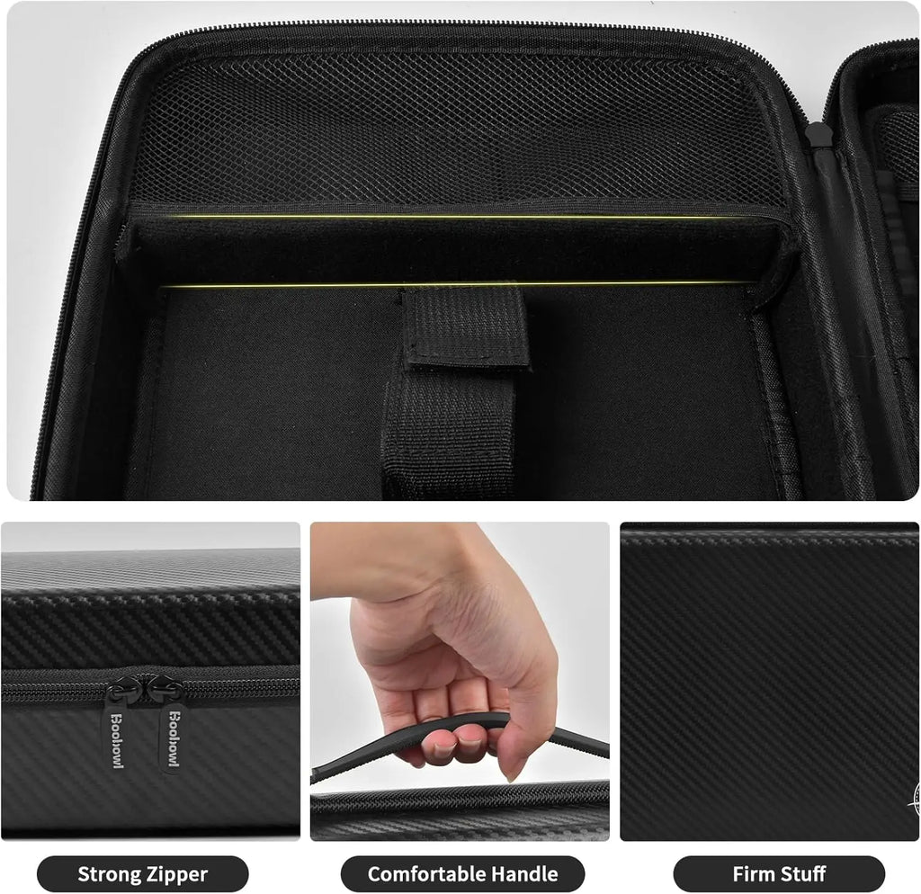 (Case only) Hard Travel Case for Hair Clippers, Hair Cutting Barber Supplies Organizer Bag, Trimmer Storage Holder for Ufree