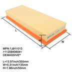 Air Filter 1120940604 For Mercedes Benz C240 C250 C280 C300 C320 C350 E230 E240 E280 E320 E350 E500 E550 ML350 ML500 Accessories