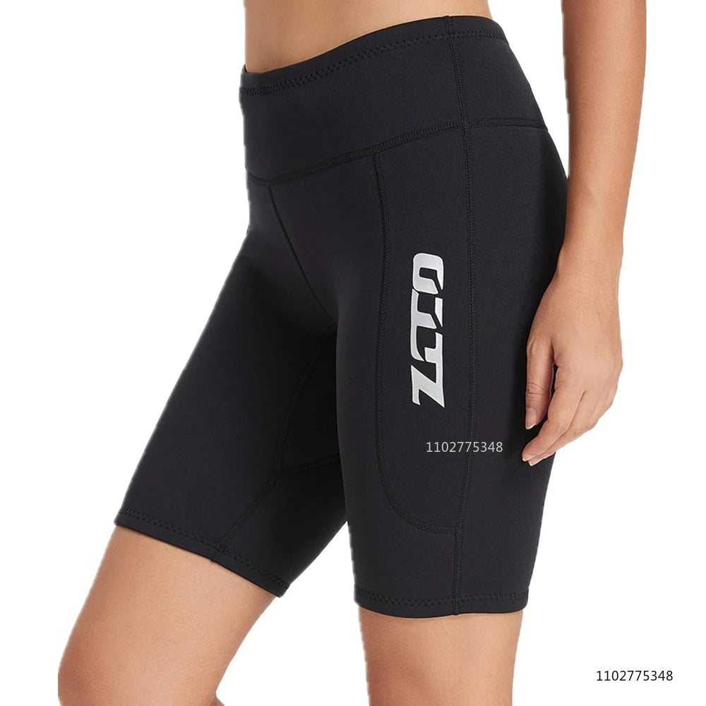 Men Women Wetsuit Pants 2mm Neoprene for Swimming Surfing Snorkeling Scuba Diving Boating High Elasticity Swimwear Surf Suit