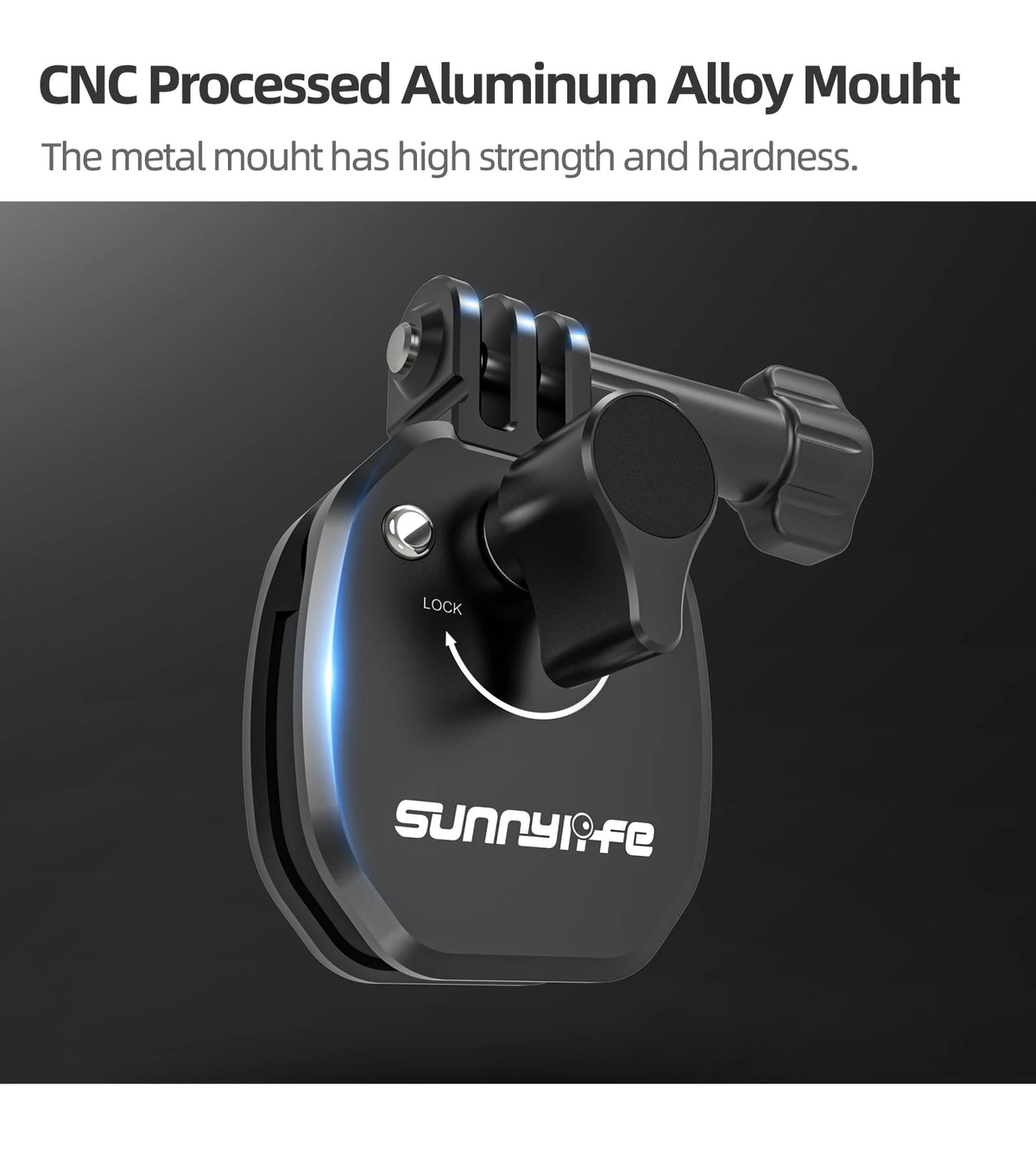 Motorcycle Windshield Mount Clamp Aluminum Clip For GoPro 13 12 Insta360 Go Ultra For DJI Osmo Nano/360/Action 6 5 Pro Pocket 3