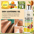 WK JALY Whitening Essential Body Oil Series, Clean Skin, Moisturizing, Nourishing, Remove Acne, Black Spots, for All Skin Types