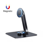 Aluminum Alloy Stand for Protable Monitor Table Bracket Adjustable 360 Rotation M4 Screw Bases Strong Load Capacity Super Stable