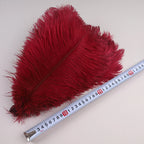 10Pcs 30-35cm Ostrich Feathers for Crafts Wedding Decoration 12-14" Handicraft Accessories Table Centerpieces Carnival Plumas