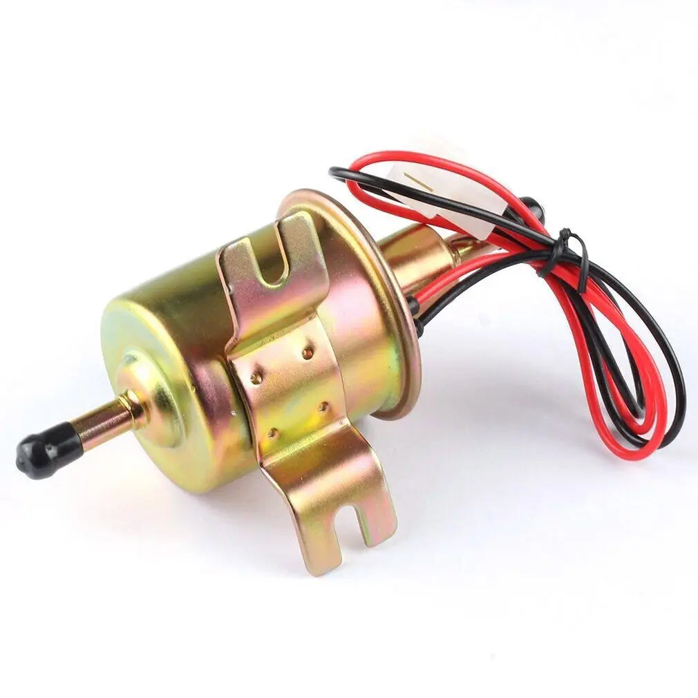 High Quality Low Pressure Universal Diesel Petrol Gasoline Electric Fuel Pump HEP-02A 12V 24V For Car Motorcycle ATV Fuel Pump