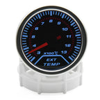 2" 52mm Exhaust Gas Temperature Gauge Auto Car LED EGT Voltmeter Tachometer Turbo Boost Oil Water Temp Gauge For Car Racing 12V