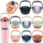 Replacement Lid Compatible Accessory with Owala FreeSip Sway 30oz Water Bottles,Caps with Carry Handle, Easy-Open Button