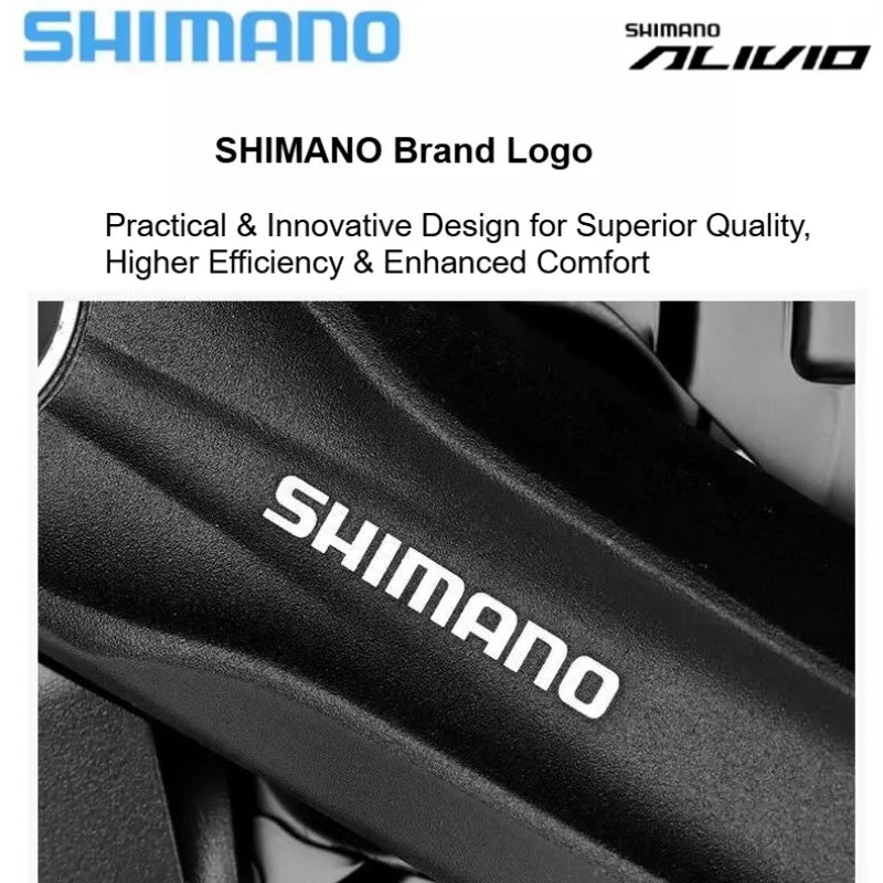Shimano Alivio MT210 2 Pieces 170mm 44-32-22T 40-30-22T 2x9 3x9 Speed MTB Mountain Bike Bicycle Crankset Chain Wheel