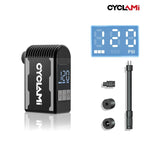 CYCLAMI 120PSI Portable Bike Electric Air Pump Schrader Presta Valve Road MINI Fast Compressor for Bike Schrader Presta Tire A2S