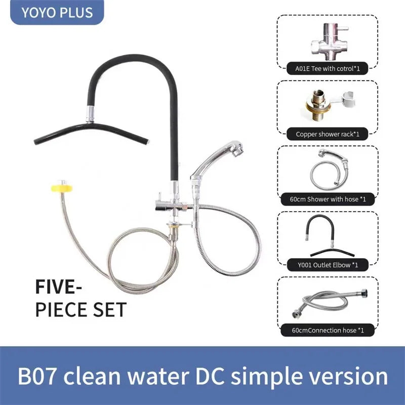 Beauty Salon Head Spa Waterfall Outlet Professional Water  Waterfall Frame for Shampoo Washbasin Sink Accessory