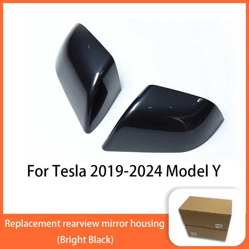 Rearview Mirror Cover Caps for Tesla Model 3 2017-2024 / Model Y 2020-2024, Color Options