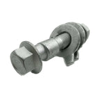 4PCS 10mm-17mm 12.9 Level Automotive Four Wheel Alignment Camber Bolt Tire Eccentric Screw Car Adjustment Repair Tools Silver