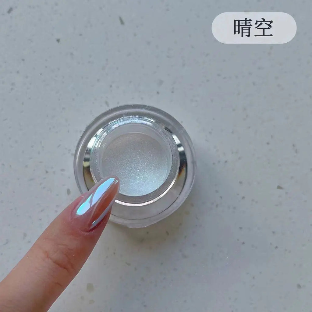Moonlight Pearl Magic Mirror Powder Aurora Nails Powder Glitter Dust Chrome DIY Aurora Manicure Dust Nail Art Decoration