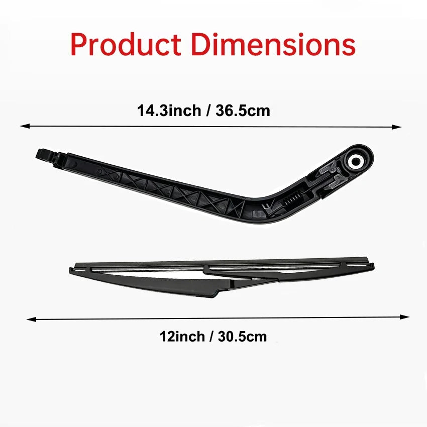 Car Replacement Windscreen Windshield Rear Wiper Arm And Blade For Toyota Yaris Vitz 1999 2000 2001 2002 2003 2004 2005