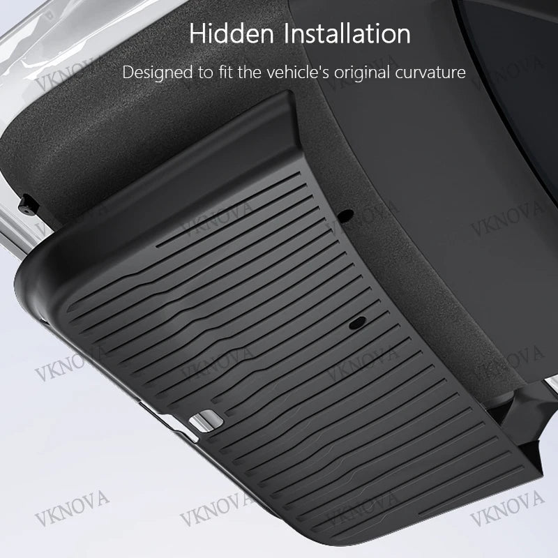 AITESLCAR For Tesla Model Y L Launch 2026 Rear Trunk Door TPE Anti-dirt Mat Trunk Tailgate Protection Pad Car Accessories