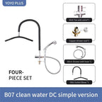 Beauty Salon Head Spa Waterfall Outlet Professional Water  Waterfall Frame for Shampoo Washbasin Sink Accessory