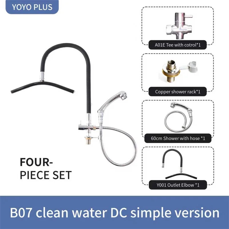 Beauty Salon Head Spa Waterfall Outlet Professional Water  Waterfall Frame for Shampoo Washbasin Sink Accessory