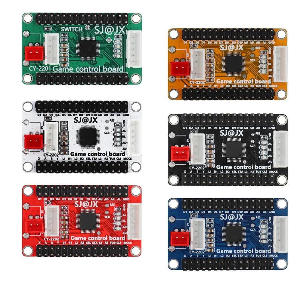 DIY Zero Delay Arcade USB Encoder Board, Support PC, PS3 Raspberry Pi, Android, Hitbox with SANWA Joystick, Button Control Cable