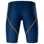 MY KILOMETRE Mens Swim Jammer Swimwear PBT Durable Athletic Training Endurance Swimsuits Swimming Shorts Trunks Man Swim Jammers
