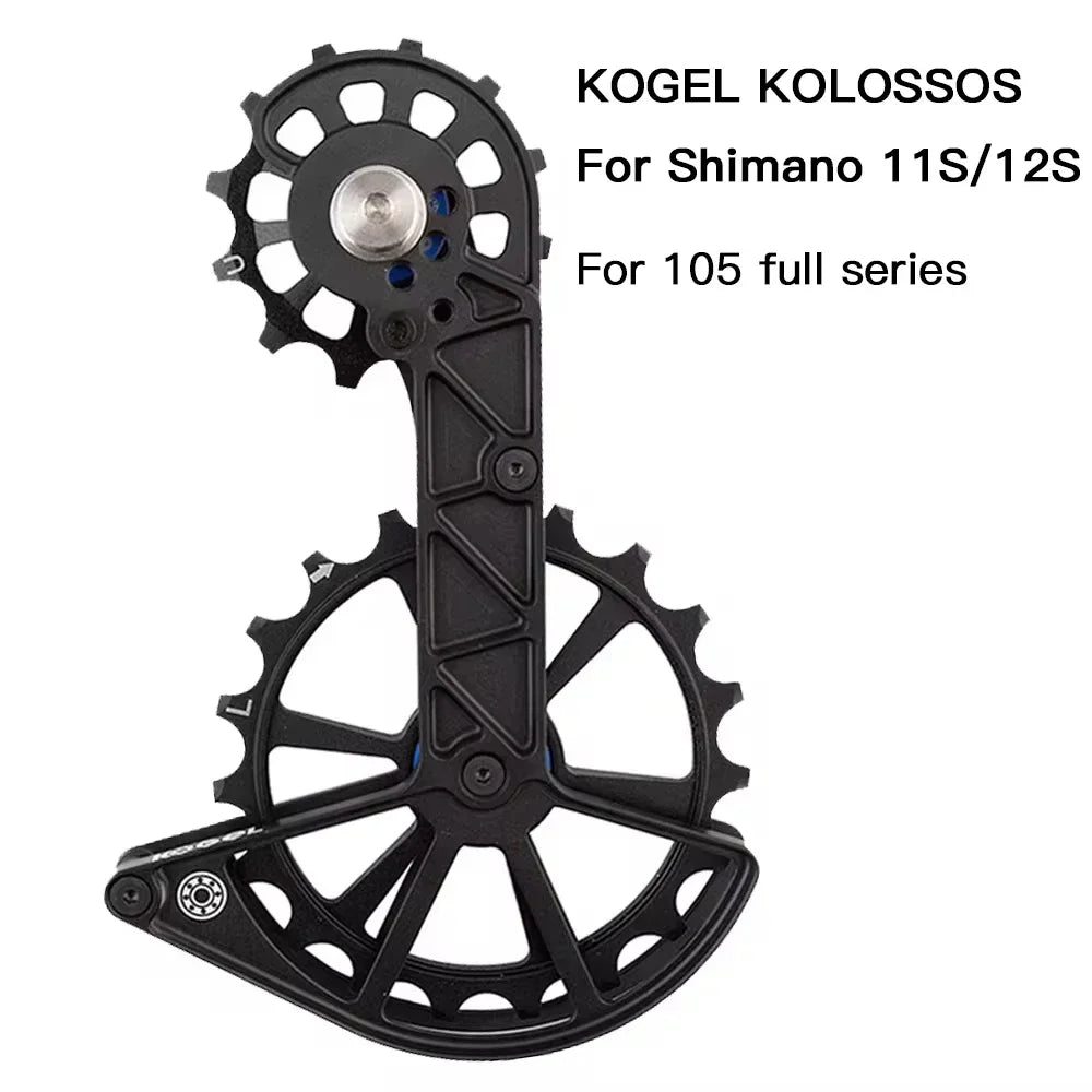 Kolossos Derailleur Pulley Wheel Oversized Bearing 82g for 105 ULTEGRA R9100 R8000 11s & Sram Red Force  eTap AXS 12 speed