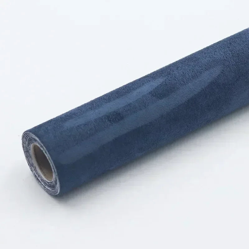 200x150cm Upgrade Large Size Suede Leather Four-sided Elastic Self-adhesive Leather for Car Interior Jewelry Box Leather Sticker