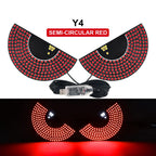 Truck Devil's Eye Light RGB Dynamic Demon Eye Decorative Light Led Display Decor Pixel Panel Windshield USB 5V Multi-Mode Lamp
