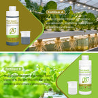 Yieryi Hydroponic Nutrient Solution AB Liquid Fertilizer 250ml Growth Stage Plant Food