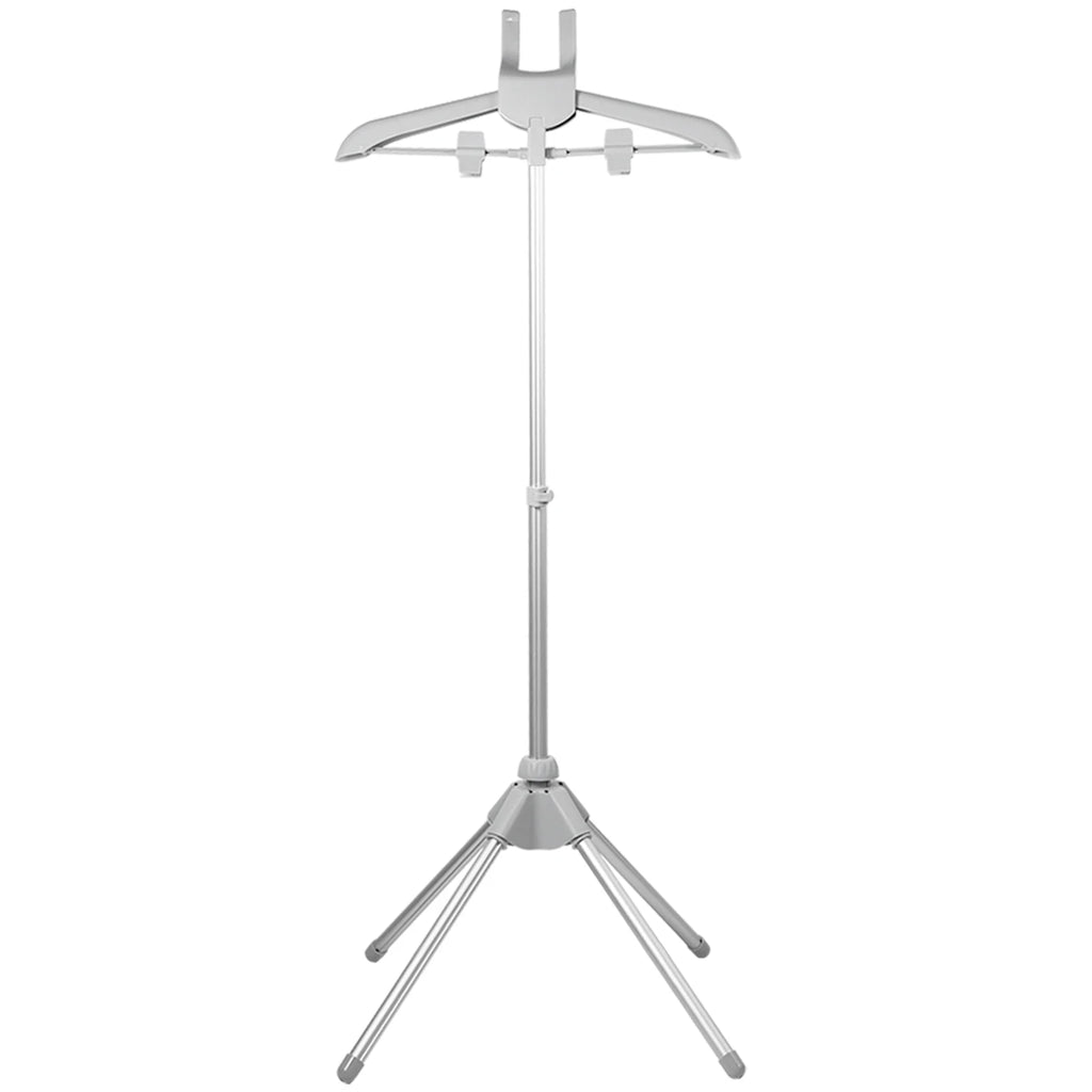 Steamer Stand Telescopic Garment Steamer Rack Height Adjustable Garment Foldable Standing Garment Hanger for Steaming Clothes