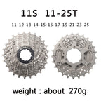 SENSAH 8/9/10/11 Speed Road Bike Cassette 11V 23T/25T/28T/30T/32T/34T/36T Bicycle Freewheel K7 10S Flywheel for HG Hub