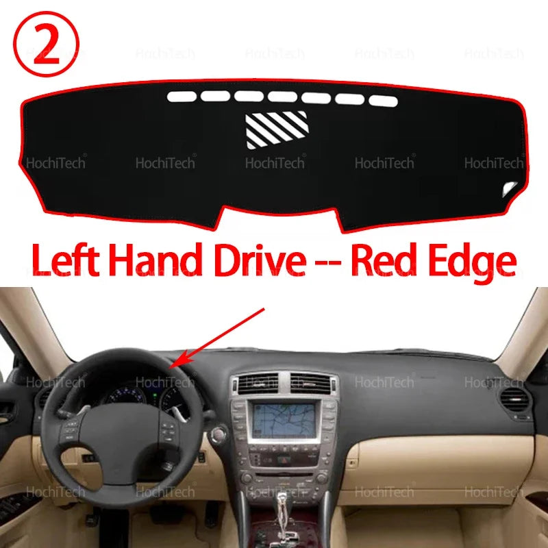 for Lexus IS250 IS300 IS350 2006 2007 2008 2009 2010 2011 Anti-Slip Mat Dashboard Cover Carpet Sunshade Dashmat Accessories