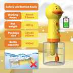 Cute Duck Pet Cleaning Bathing Electric Foam Machine Usb Charging Automatic Soap Dispenser Foam Machine Pet Accessories