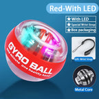 Self-Starting Wrist Ball-Lightweight Portable Silent Stress Relief Tool for Daily Use Non-Slip Hand Trainer for Office/Gym/Home