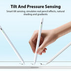 For Apple Pencil Stylus For iPad A16 Air 11 5 4 Pro 11th 13 12.9 M4 M3 M2 Pens 10 9 10th 9th Generation Mini 7 6 2025 Touch Pen