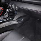 LHD RHD for Mazda MX-5 ND 2016-2024 Passenger Cup Holder Hole Protective Cover Car Interior Protective Accessories ABS Black