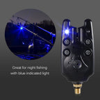 Fishing Alarm Kit Wireless Fishing Alarm Set LED Fishing Bite Alarms Receiver Set Night Fishing Supplies Wireless Bite Alarm