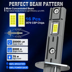 XSTORM H1 LED Car Headlight Bulbs 75W Mini Canbus Led for Car Headlamp Fanless Light Auto Diode Fog Lamps 6500K White