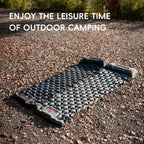 TARKA Inflatable Camping Mats Air Mattress With Pillow Outdoor Tourist Sleeping Pad Self-Inflating Mattress For Hiking Climbing