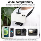 TELESIN Neck Hold Mount Chest Mount for GoPro Hero 13 12 11 10 9 8 7 Insta360 DJI Osmo Action Silicone Action Camera Accessories