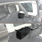 Rear Trunk Side Storage Bag For Jeep Wrangler JK 2007-2017 JL 2018-2025 Trunk Cargo Tool Organizer Luggage Bag Interior Access