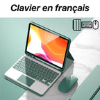 For IPad 7/8/9th Case With Wireless Keyboard Mouse For IPad 5/6/10th Air2/3/4/5 Mini4/5/6 Pro11/12.9 Cover With Keyboard Mouse