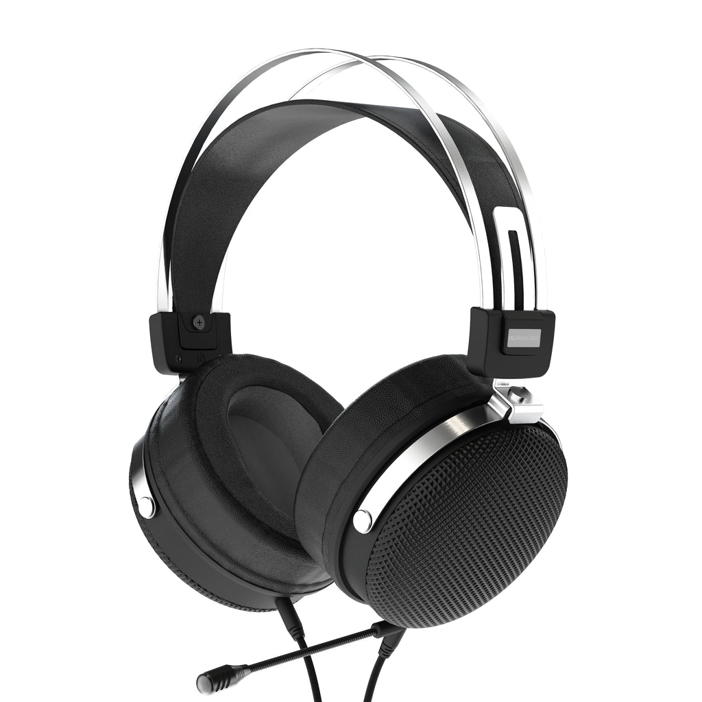 Poyatu Hi-Fi 50mm Dynamic Driver Headphones Open-Back Design Headphones with Premium Sound Studio Monitor Headphones